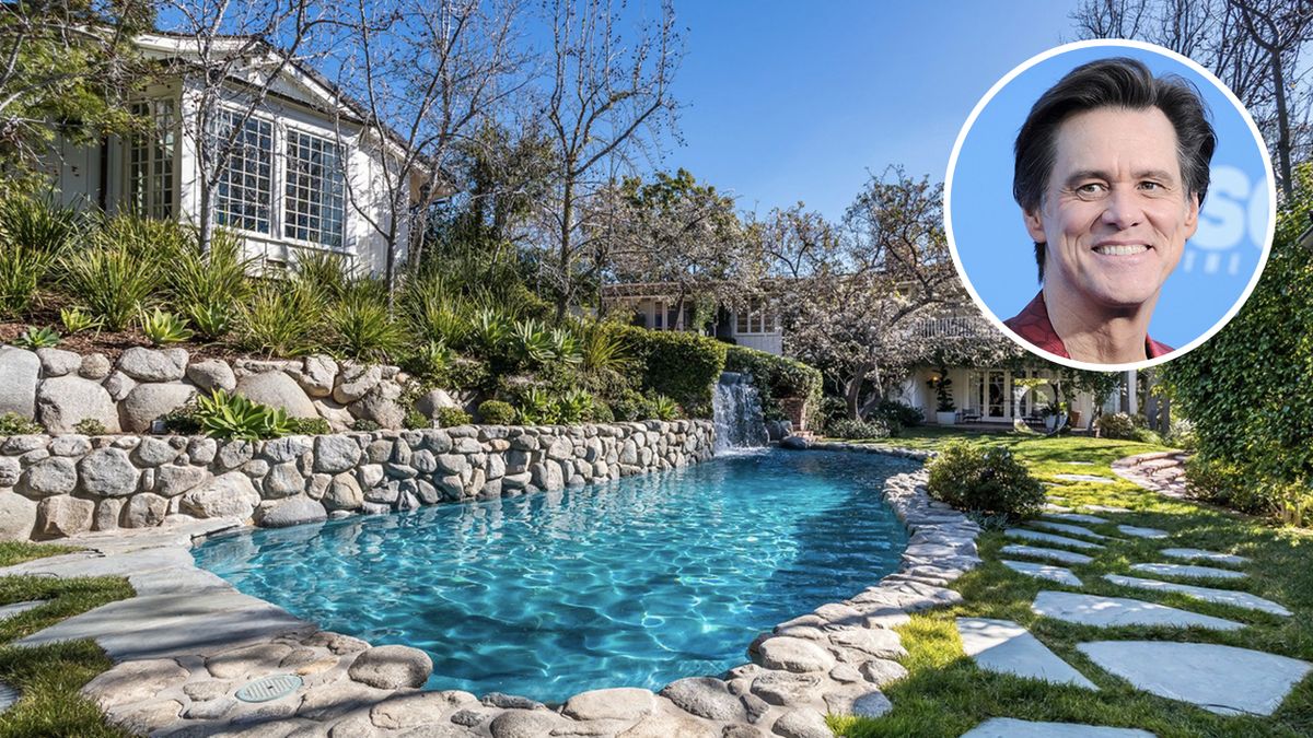 Bazén s vodopádem i zeleninová zahrada. Jim Carrey snížil cenu svého domu na 576 milionů